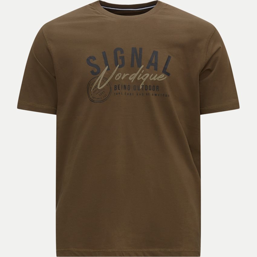 Signal T-shirts KELLER  LOGO EARTH MELANGE